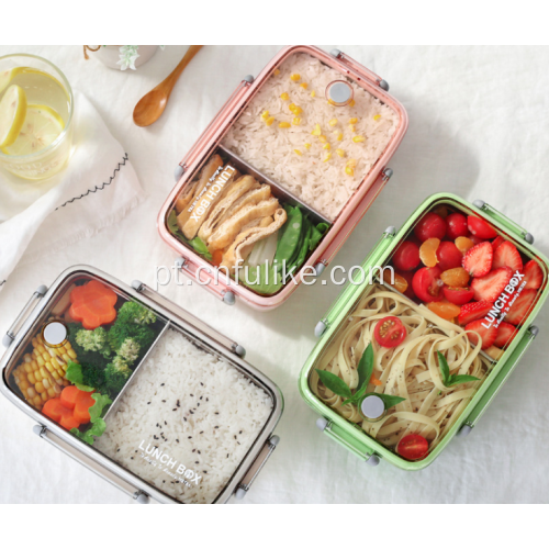 Idéias plásticas da caixa de almoço do produto comestível para adultos
